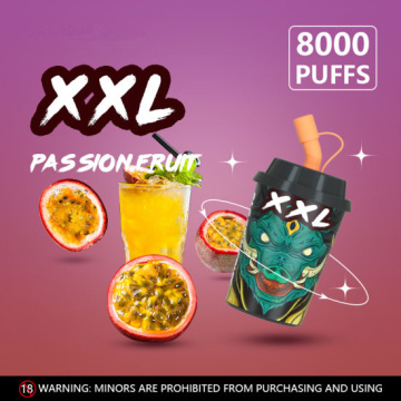 Puff LANA XXL Disposable Vape Grape 8000