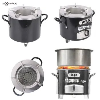 Charcoal Stove Outdoor Wood Cooking Portable Camping Smokeless African Household Stove