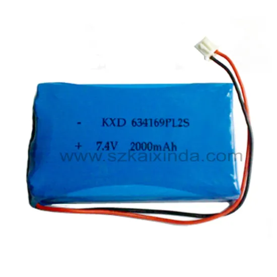 Lipo Battery 7.4V 2000mAh 634169pl