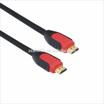 Dual colors HDMI male to HDMI male cable