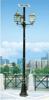 5w High Brightness Outdoor Solar Led Garden Lamps For House Yard More 30000h