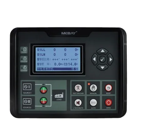 Mebay ATS520 Series: Diesel Generator Auto/Manual Start with LCD Control and RS485 Interface