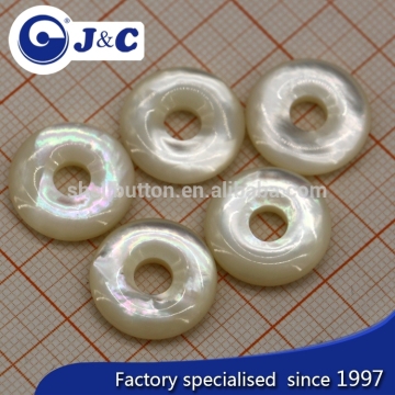 customize high quality white mother of pearl shell button for coat