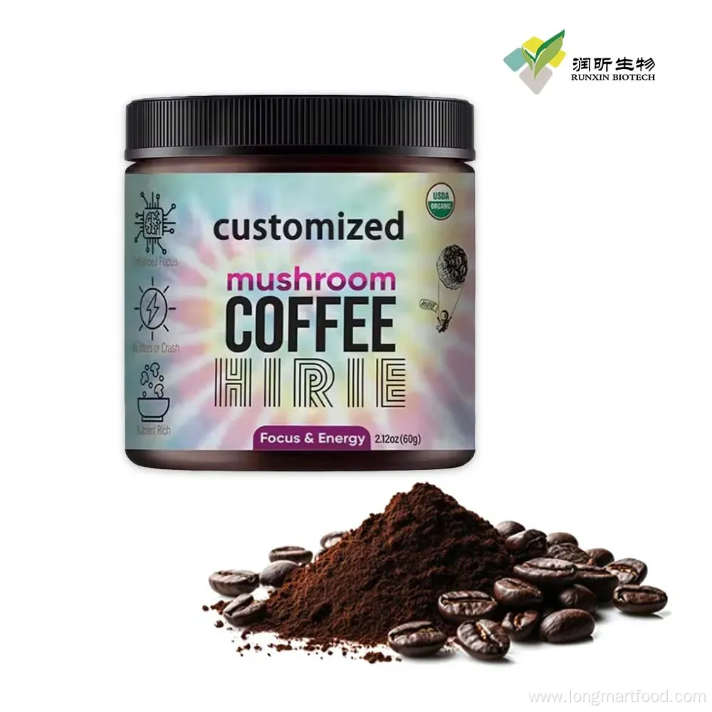 Cordyceps Reishi Chaga & Lion's Mane Mushroom Coffee Mix