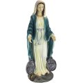 Medal Madonna Italian Style Religious Garden Statue