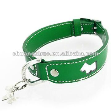 Durable Leather French Dog Collars