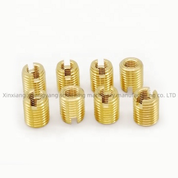 303 Galvanized Self-Tapping Insert M6 * 1 Stainless Steel Screw Sleeve with 302 Self-Tapping Screw