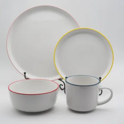 luxury porcelain tableware,crockery dinner set,french tableware