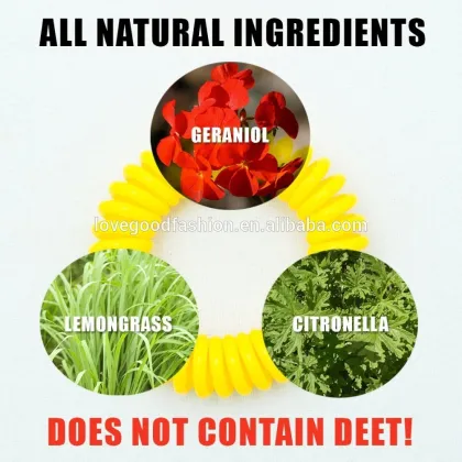 Nature's Mosquito Shield Insect Repellent Band 100% Kid Safe No Deet