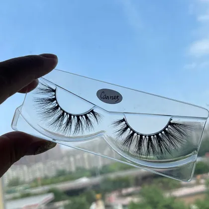 Wholesale 23mm Mink Lashes Supplier: 100% Lilly Lashes 3D Fluffy Lashes