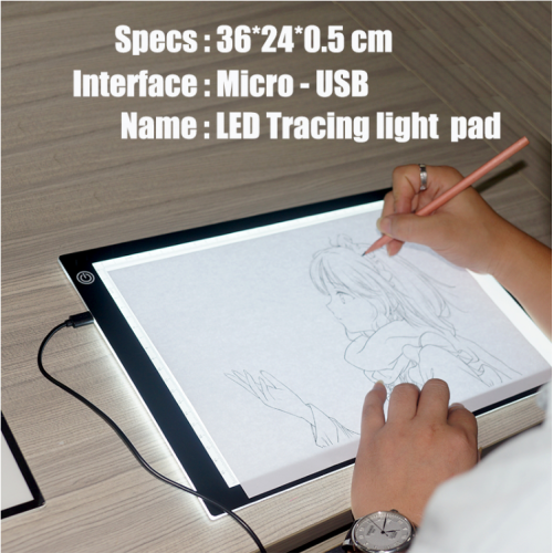 Suron LED Light Box Pad для наброски трассировки