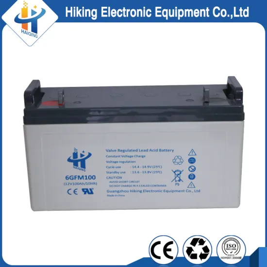 Free maintenance solar battery type and 12 voltage 100ah