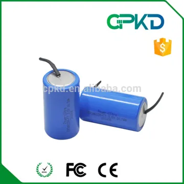 ER34615M 3.6V D size LiSOCl2 battery with solder pin/tab ER34615M-FT 16500mAh