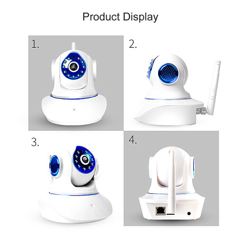 P/T 1MP Indoor Baby Wifi Security Camera