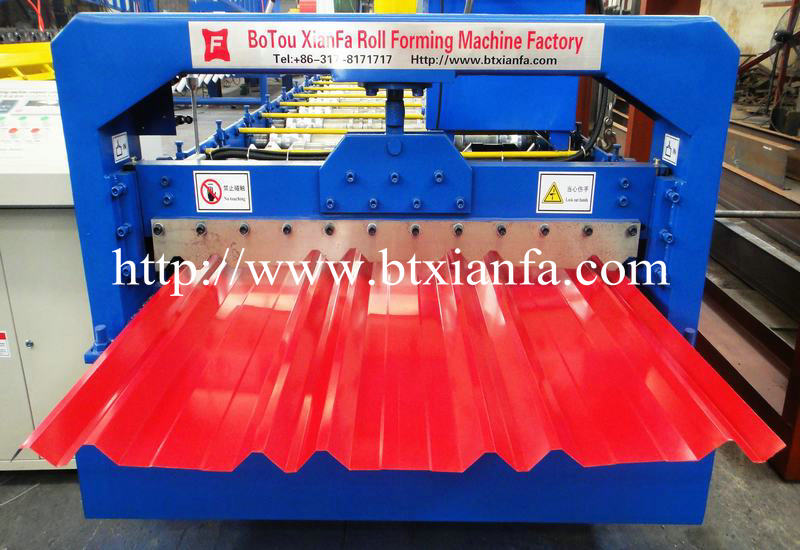 Philippine Trapezoid Panle Tile Making Machine