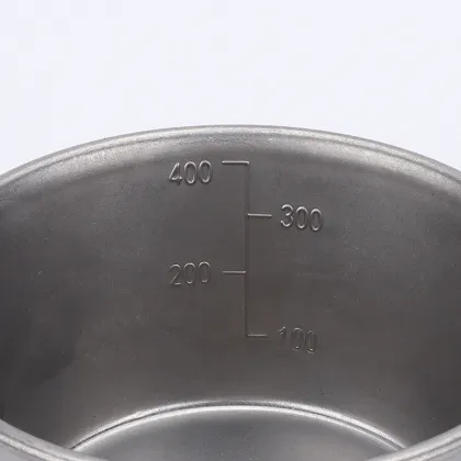 400ml Stainless Steel Camping Sierra Bowl