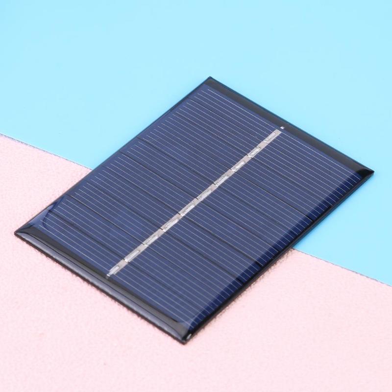 0.6W 5V 120mA Solar Cell Module Polycrystalline Solar Panel DIY Charger