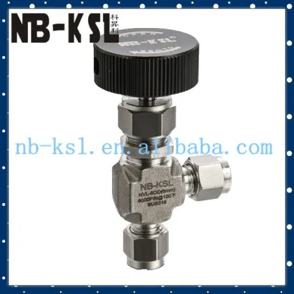 industrial needle valve