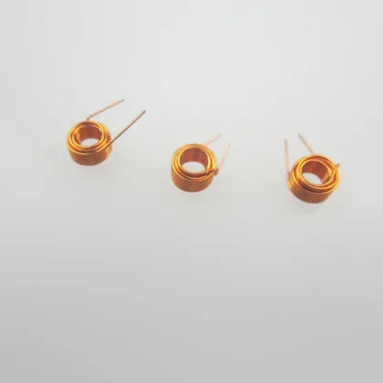 Small copper coil air core coil for hearing aids components