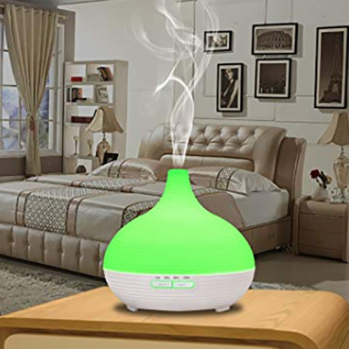 Wood Grain Base Automatic Scent Fragrance Diffuser