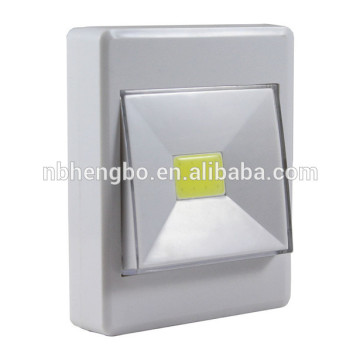 2W Wall Mounted COB LED Light Switch On-Off Cordless Reading Night Light