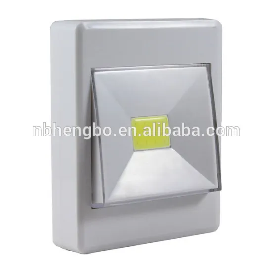 2W Wall Mounted COB LED Light Switch On-Off Cordless Reading Night Light