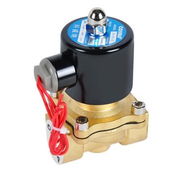 COVNA Electric Brass Solenoid Valves: 12V/24V Normally Closed Types for Two-Way Magnetic Control