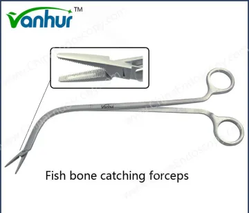 General Throat Instruments Fish Bone Catching Forceps