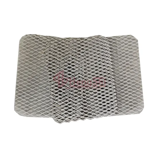 High Heat Resistance Galvanized Metal Expanded Barbecue Grill Mesh Screen