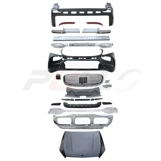 Complete Body Kit Accessories for Benz W447 2016-2021 to GLS Maybach including Bumper Grille Hood