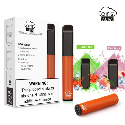Airis Aura Kit with Chargeable Battery Disposable Vape