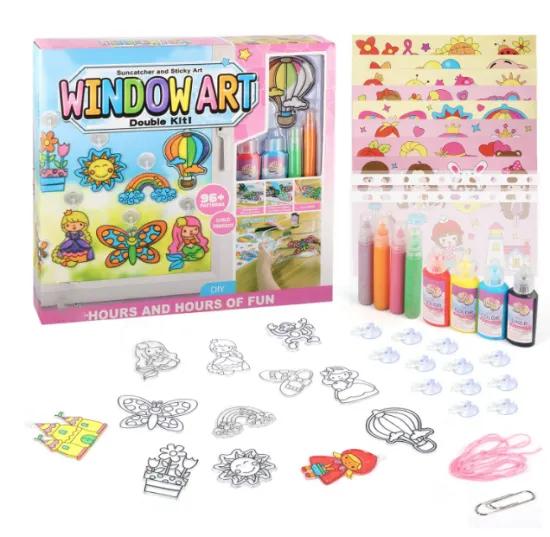 2019 Kids' DIY Suncatcher and Craft Kits: Innovative Educational Toys for Creative Window Art