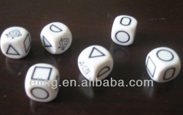 Customized 16mm round-corner Dice