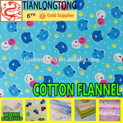 wholesale flannel shirt/minion flannel material/cotton flannel fabric
