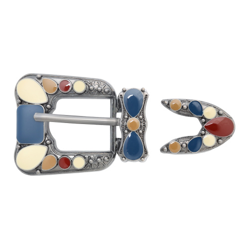 Boucle de ceinture de style occidental personnalisée pour femmes 20 mm