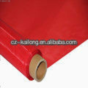 Red High Tension Plain Weave 100% Polyester Screen Coloured Mesh