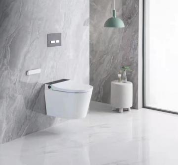 ceramic sanitary ware wall hung smart toilet