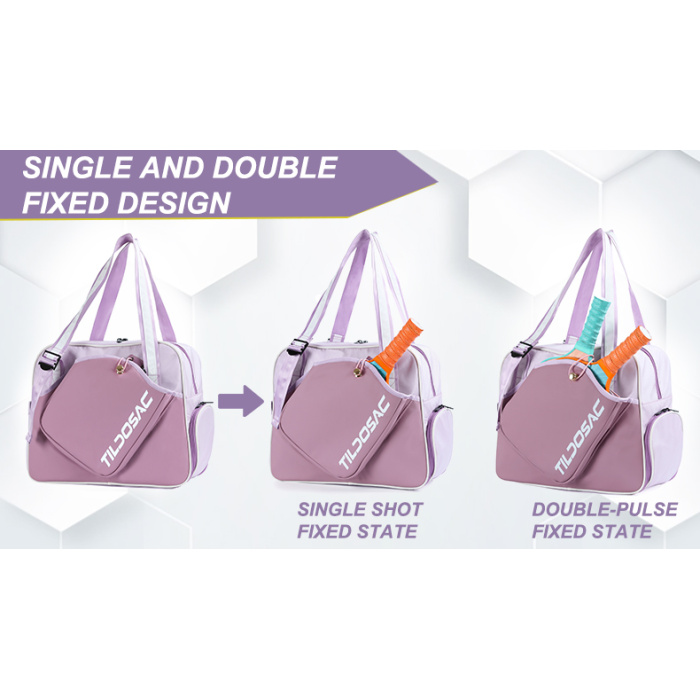 Polyester with PU high quality Pickelball bag