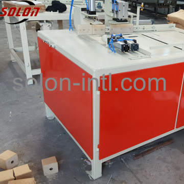 wood pallet cutting machine wood feet block cutter