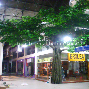 Store|market decorative Artificial Tree of Banyan fiberglass trunk