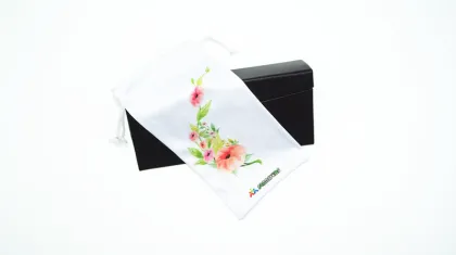 Ecology Full Color Microfiber Pouch w/Drawstring
