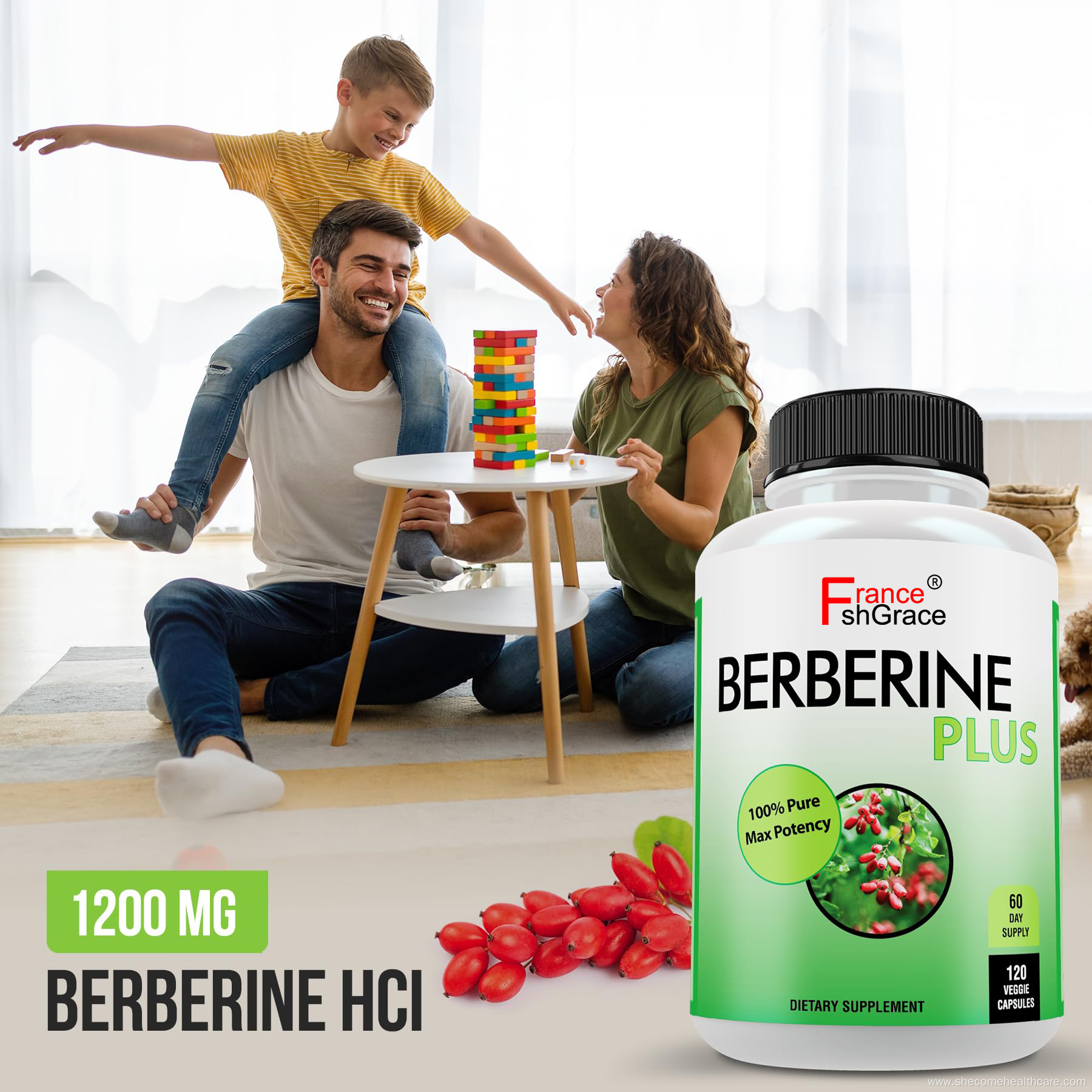 Healthy Immune System Berberine Hydrochloride capsules