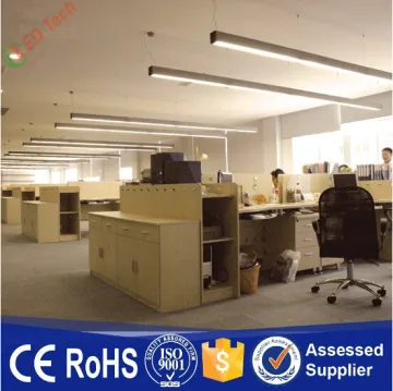 ShenZhen New designed recessed ceiling light fitting recessed led linear high bay light