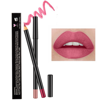 Hot Selling 12 Color Wooden Lip Pencil - Neutral Lip Liner Wholesale