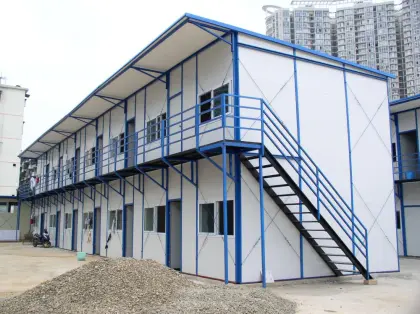 Sandwich Panel House for Refugee