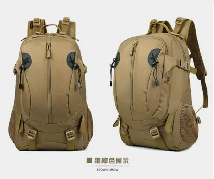 Army outdoor hiking tactical backpack highland backpack camouflage backpack(HIK16-002)