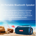 Portable Wireless Bluetooth Speaker with Built in Mic