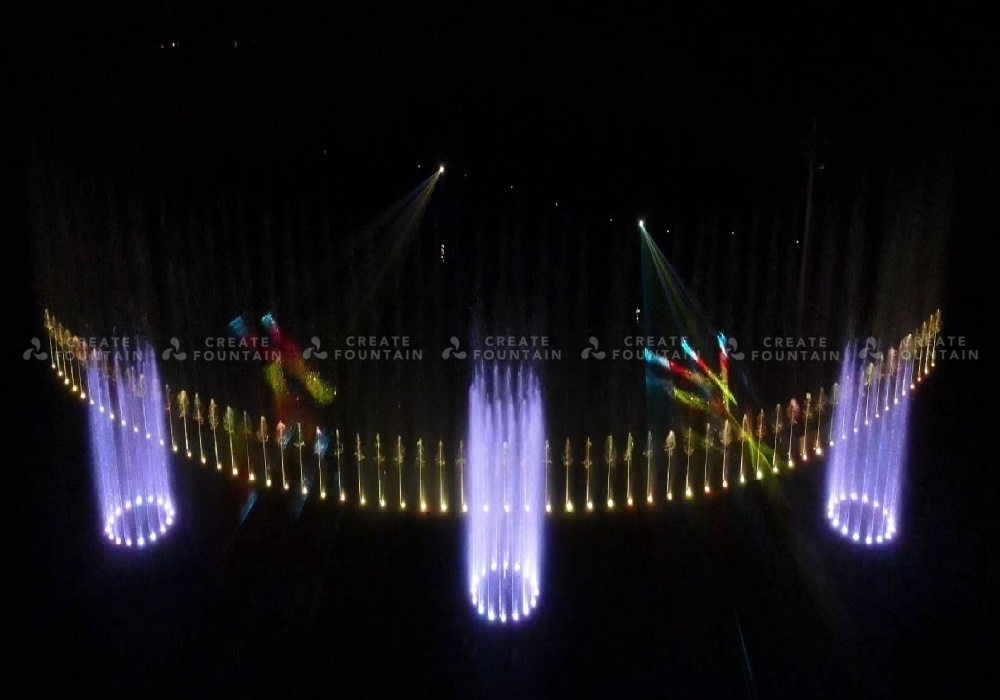 Pool Water Musical Fountain