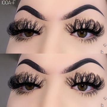 Wholesale 25mm Thick Mink Fur False Eyelashes