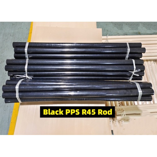 Black PPS Plastic Rod For Sale